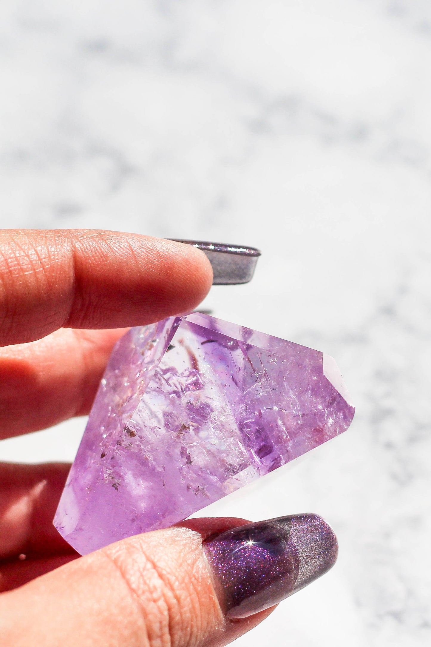 High Quality Amethyst Free Form Gemstone