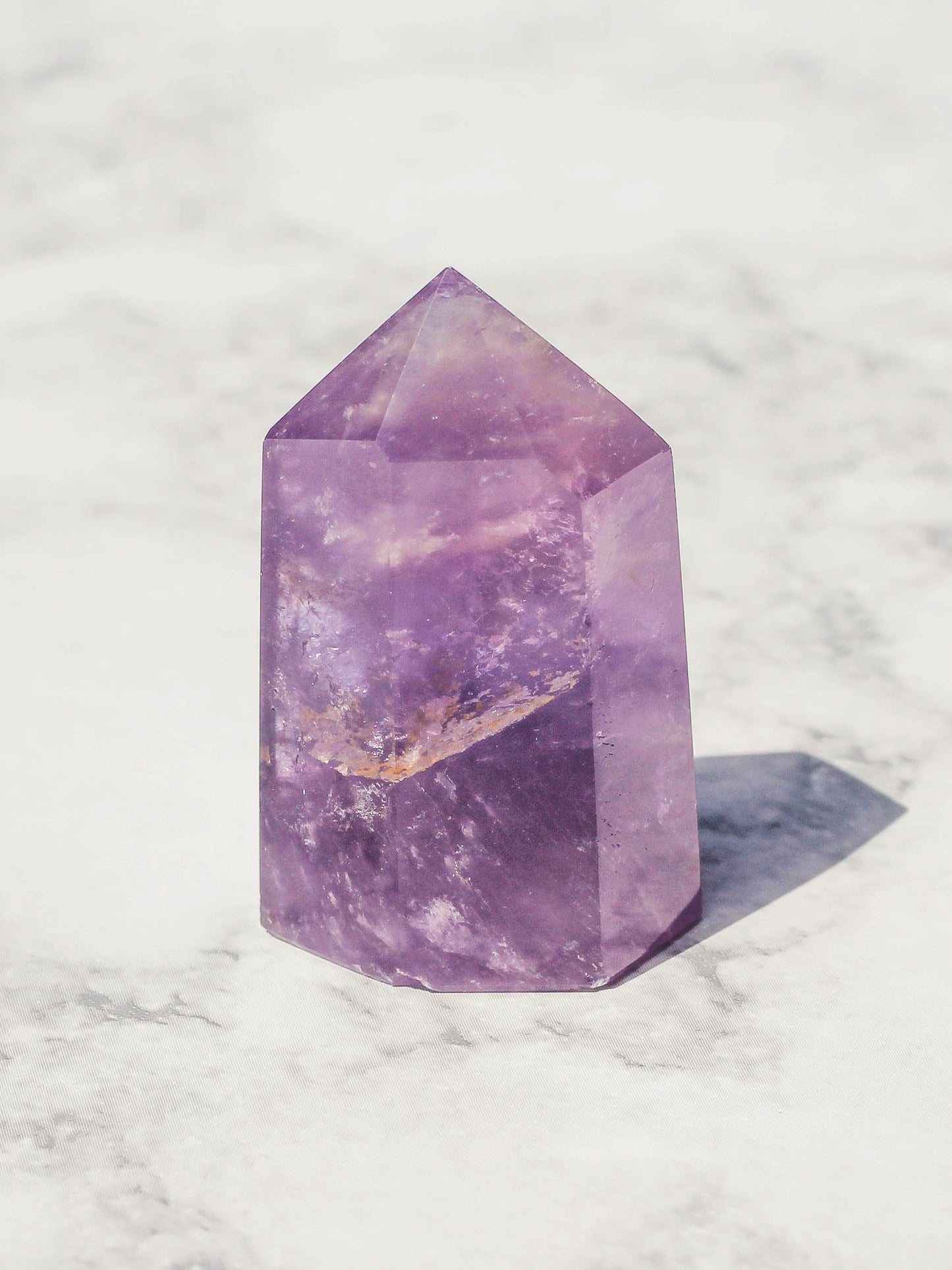 Amethyst Crystal Point Tower