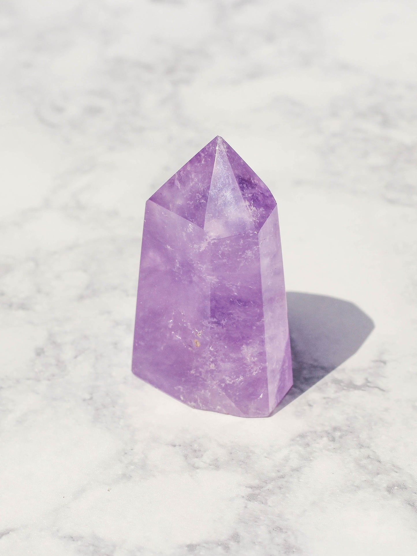 Amethyst Crystal Point Tower