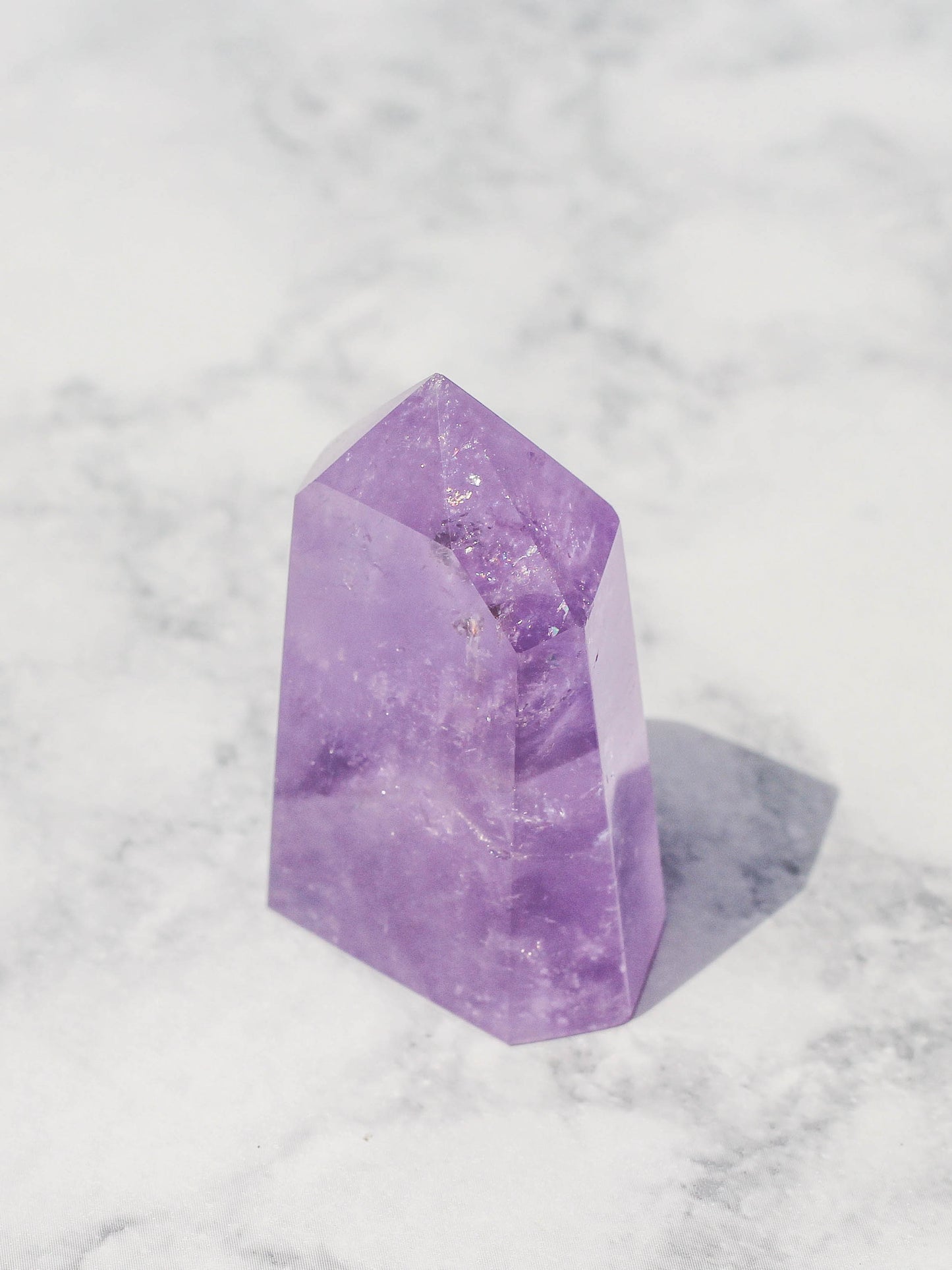 Amethyst Crystal Point Tower