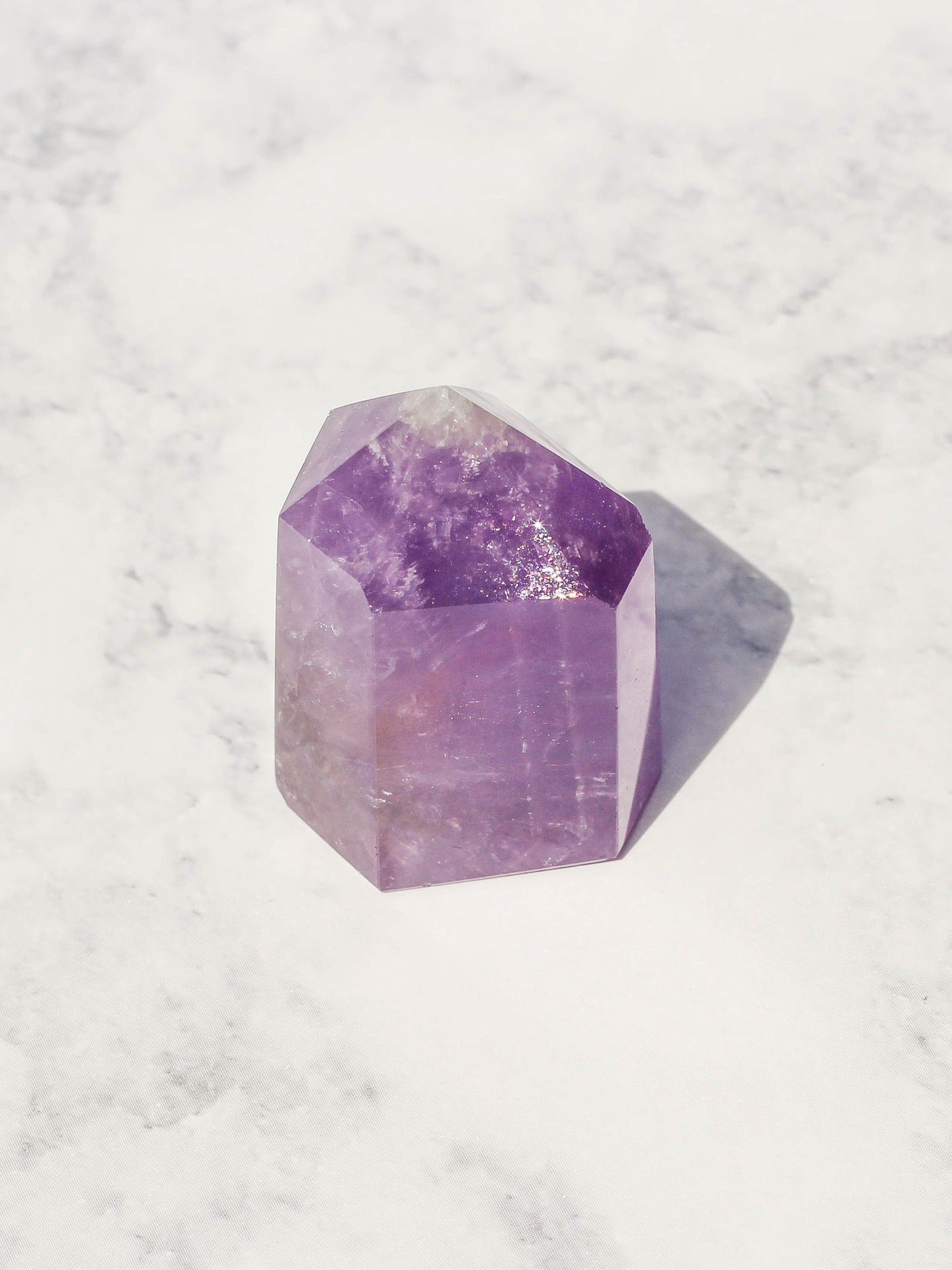 Amethyst Crystal Point Tower