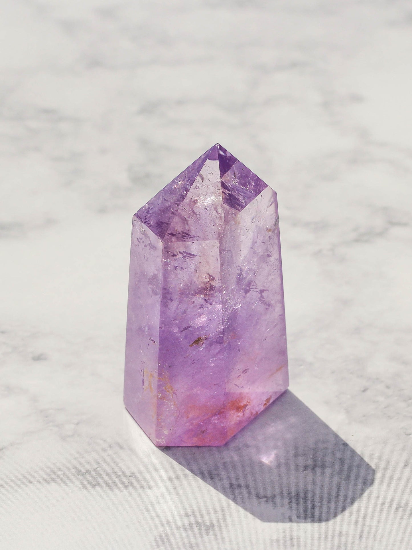 Amethyst Crystal Point Tower