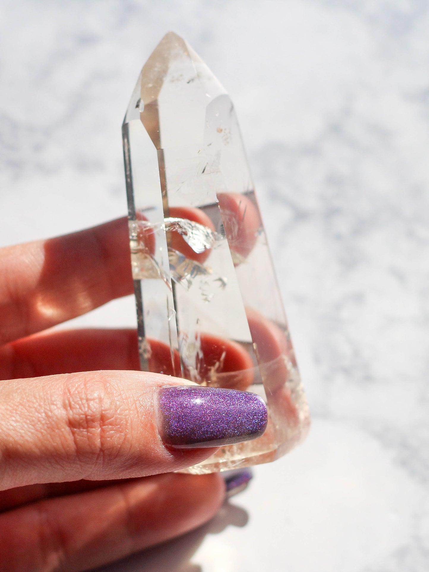 High Quality Citrine Point Tower
