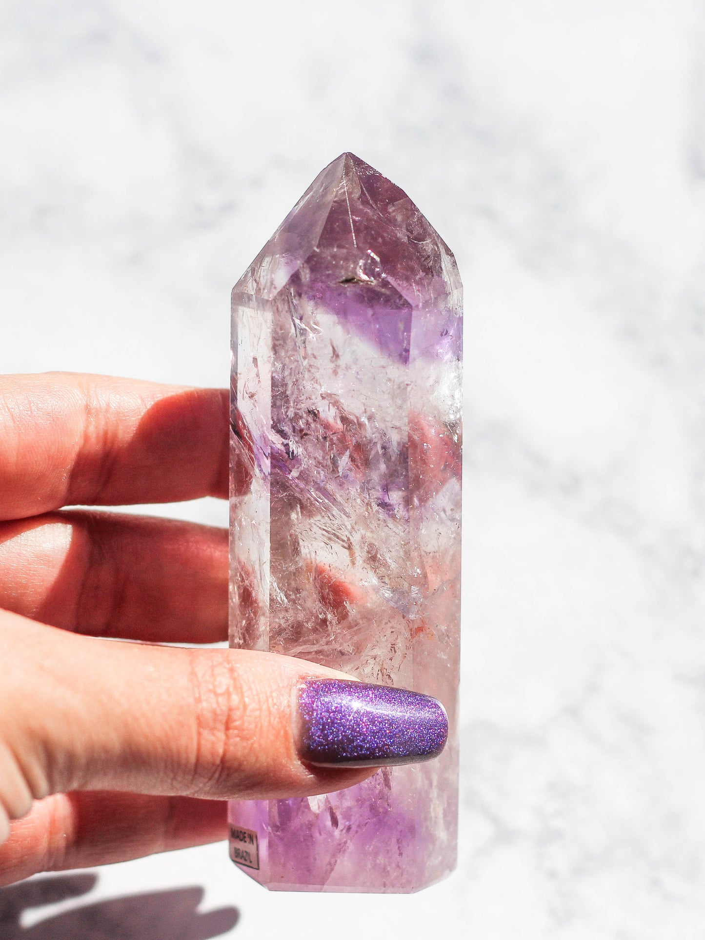 High Quality Phantom Amethyst Point Tower