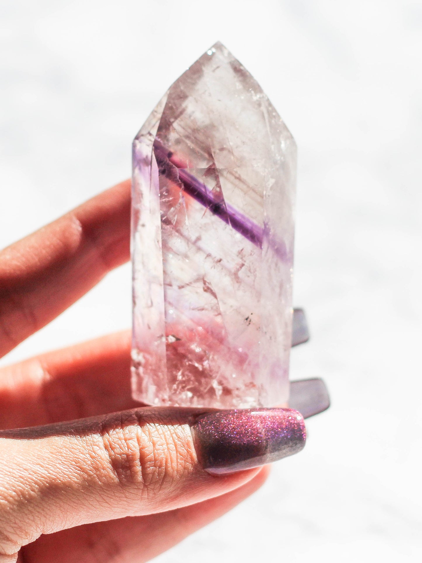 High Quality Phantom Amethyst Point Tower
