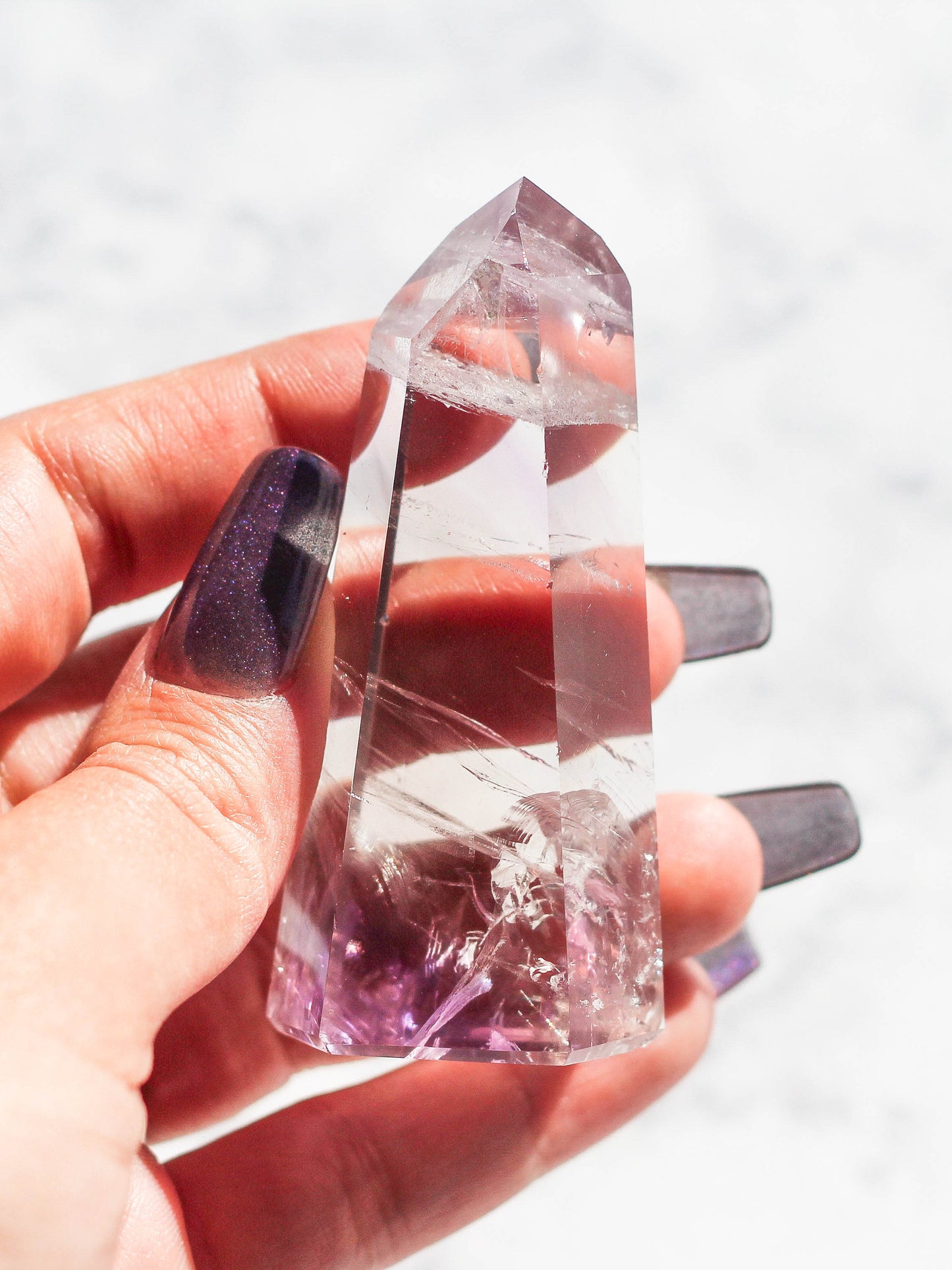 High Quality Phantom Amethyst Point Tower