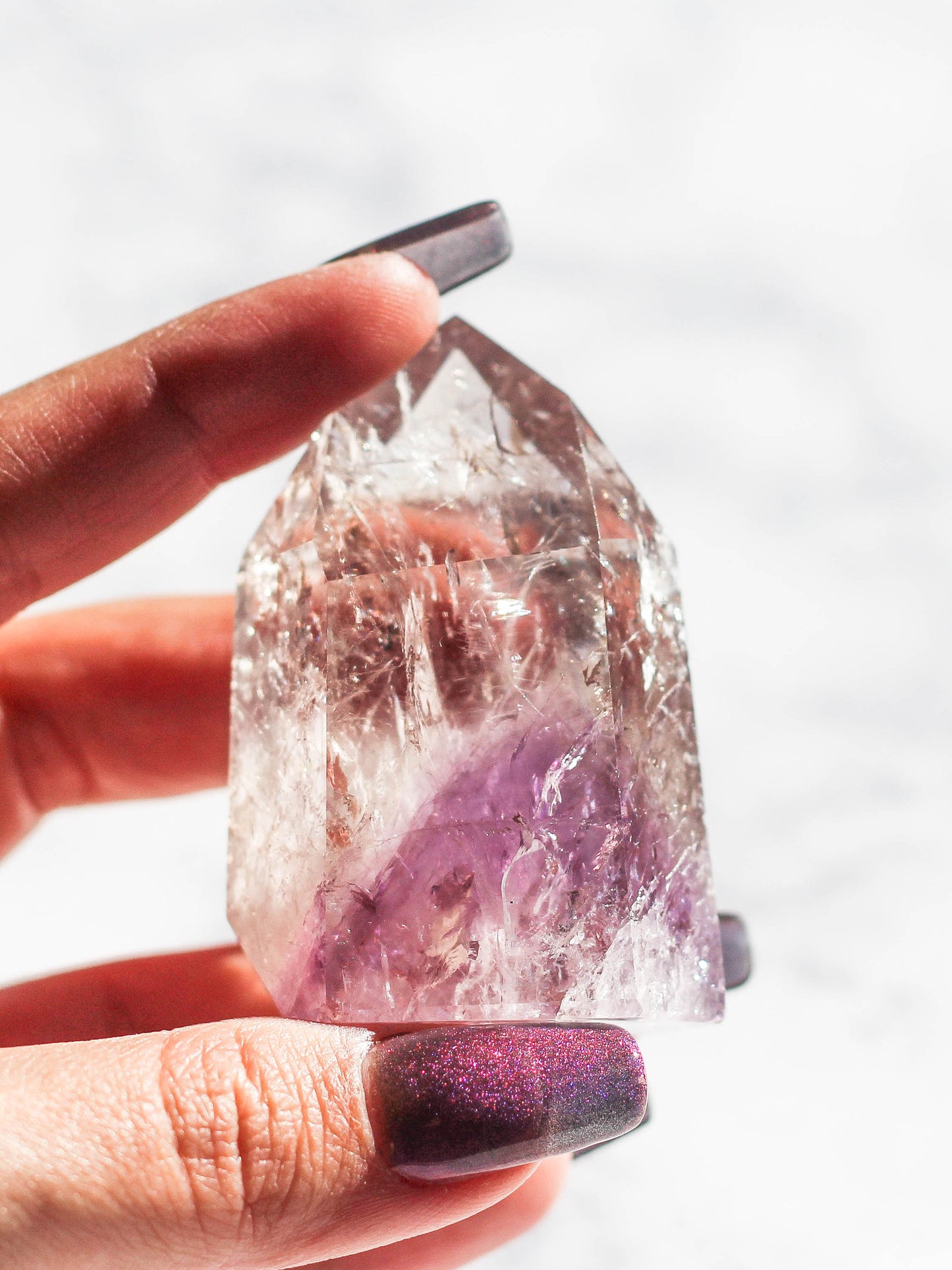 High Quality Phantom Amethyst Point Tower