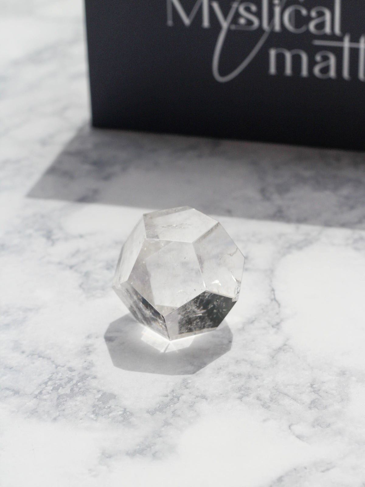 High Clarity Clear Quartz Dodecahedron