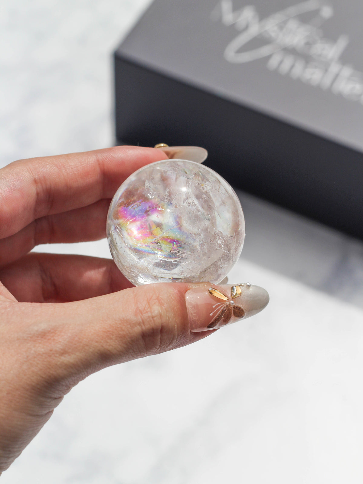 High Clarity Clear Quartz Sphere