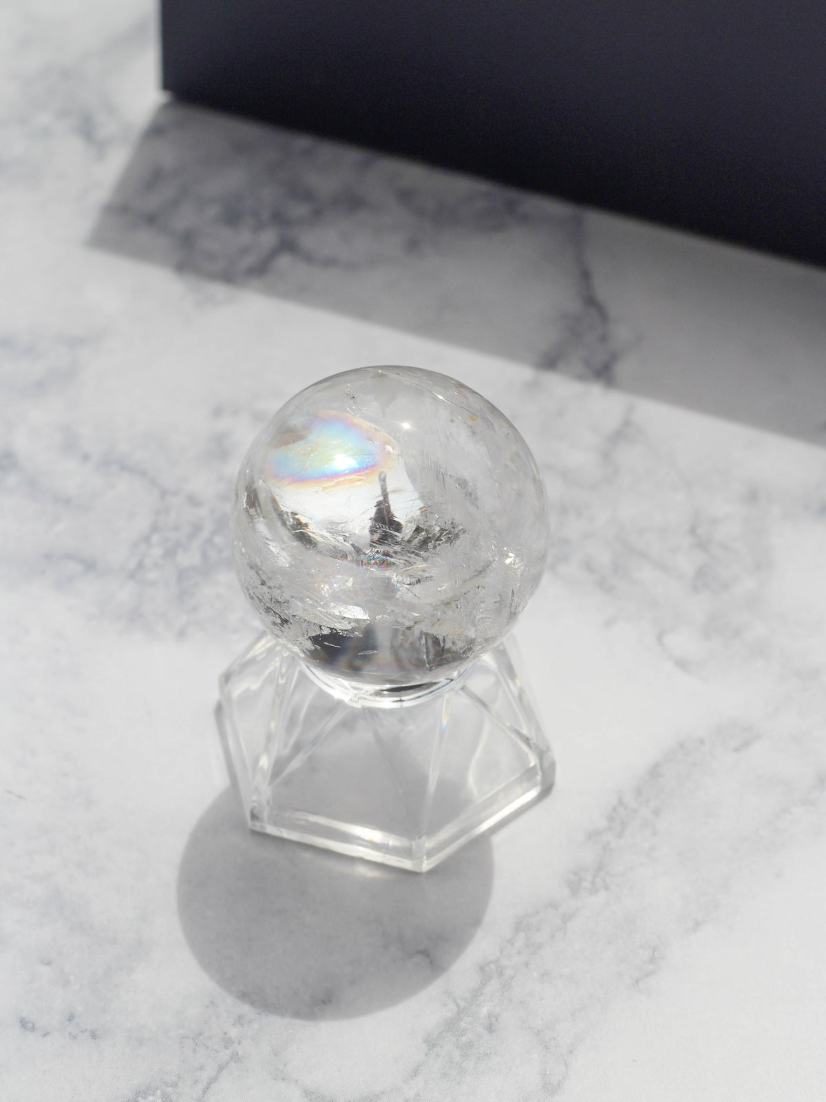 High Clarity Clear Quartz Sphere
