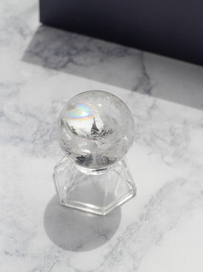 High Clarity Clear Quartz Sphere
