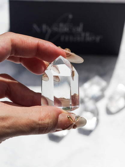 Clear Quartz Point Tower