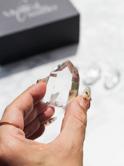 Clear Quartz Point Tower