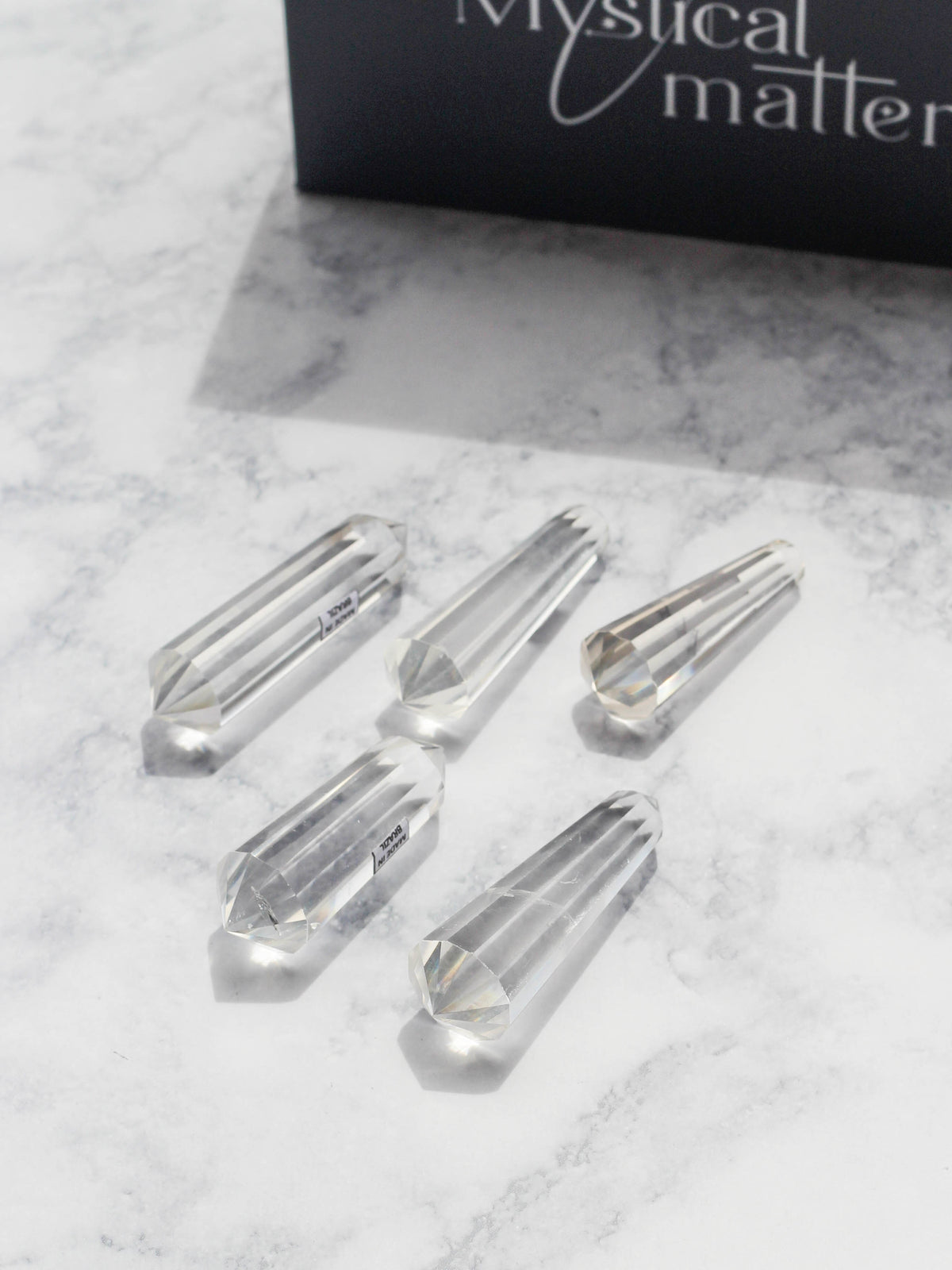Clear Quartz Vogel Wand Double Terminated