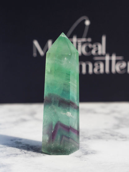 Rainbow Fluorite Tower II