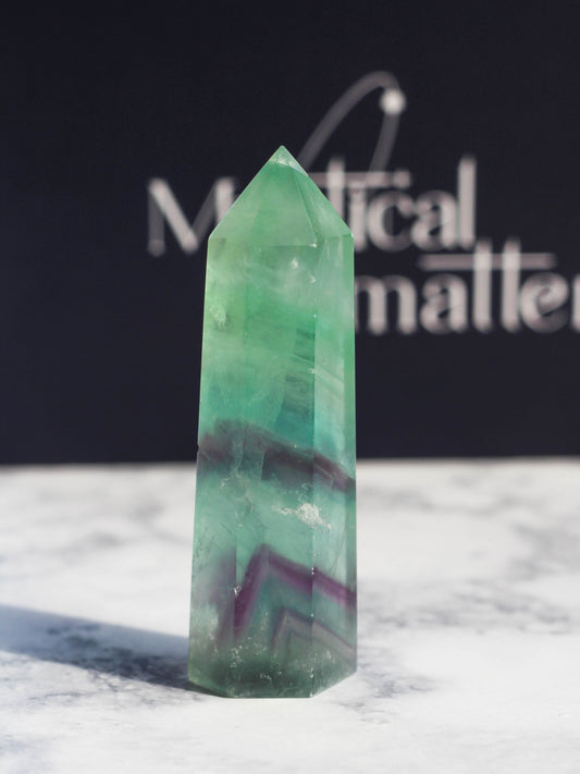 Rainbow Fluorite Tower II