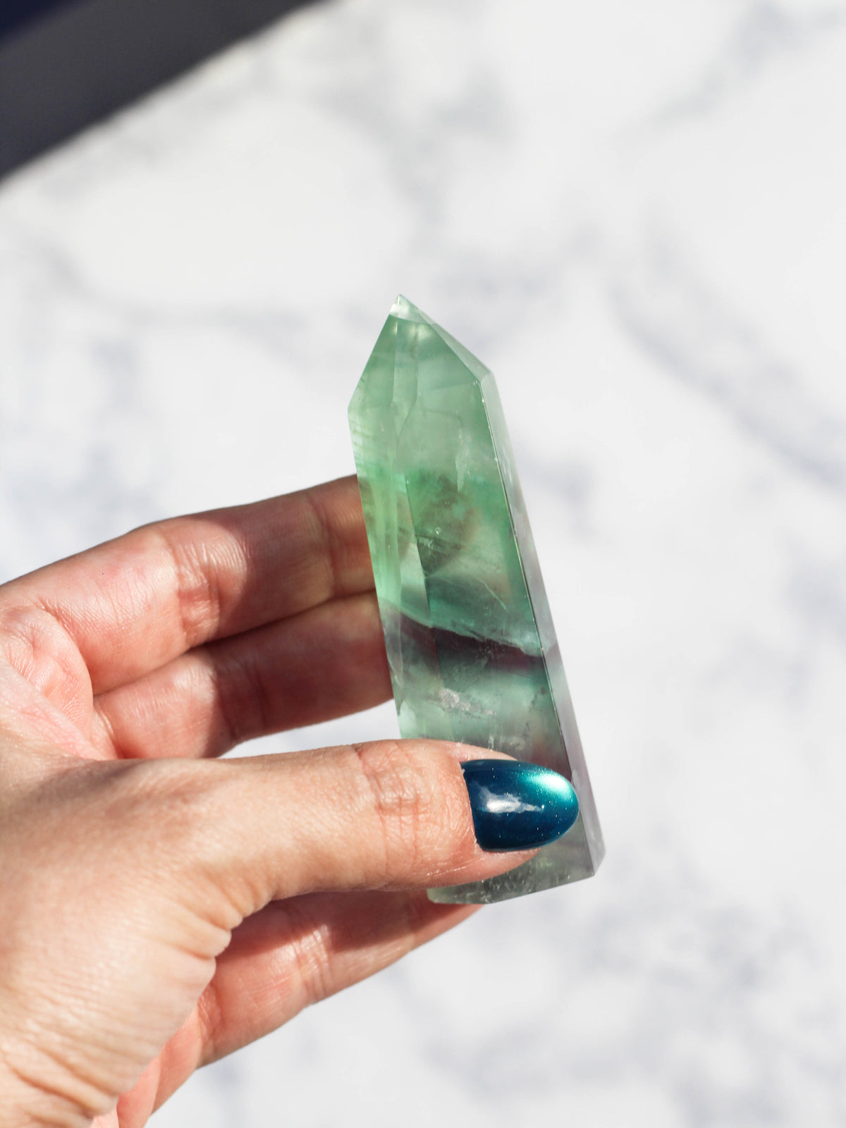Rainbow Fluorite Tower II