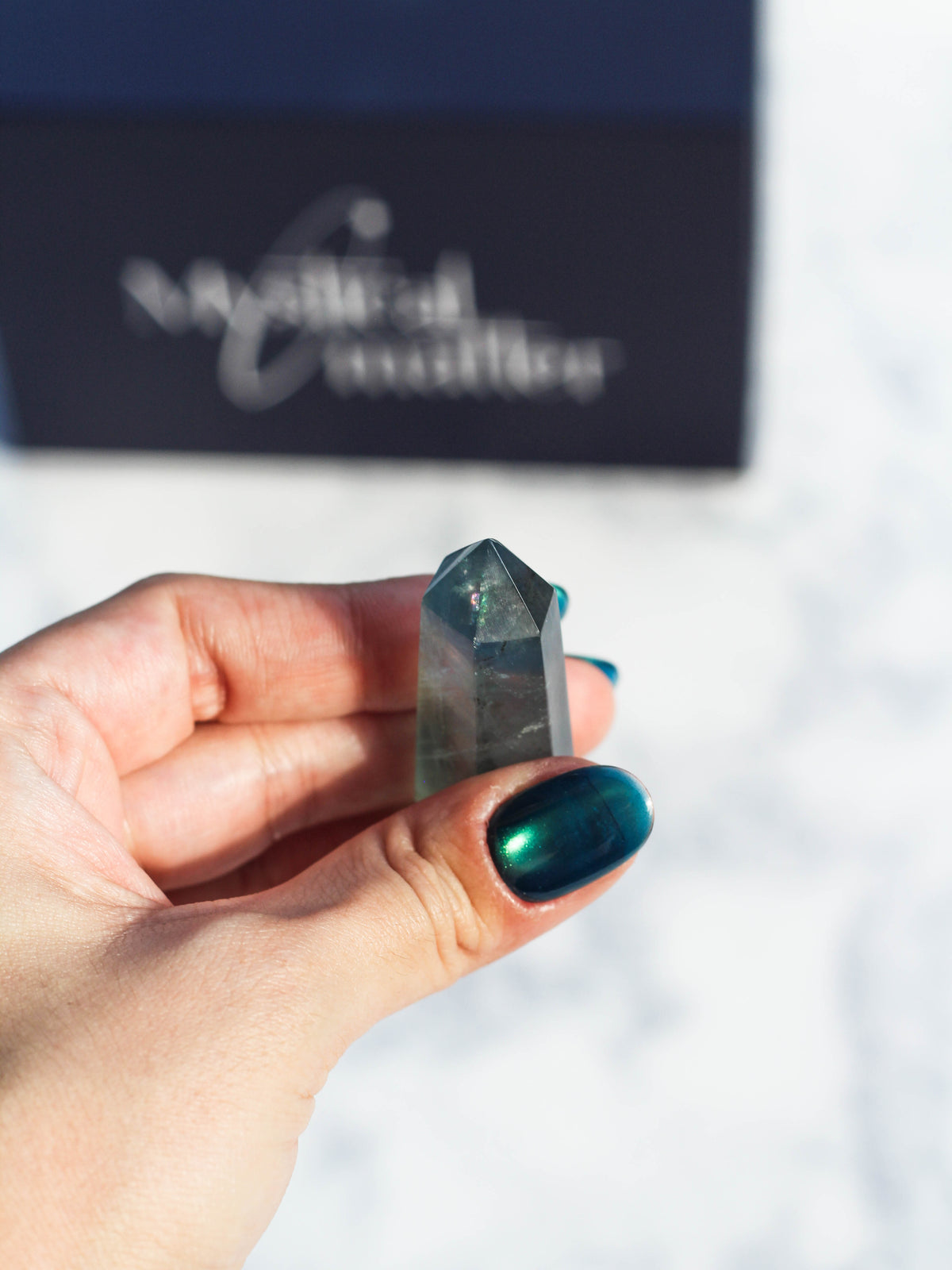 Green Fluorite Tower