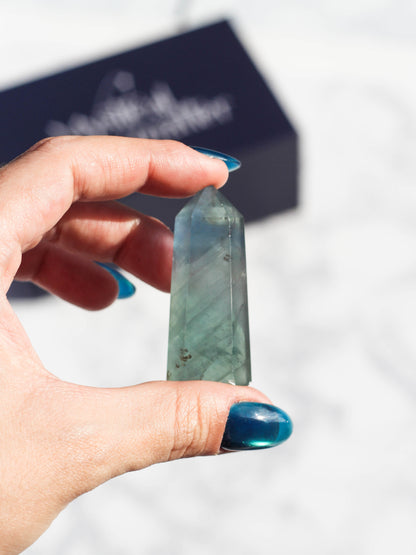 Green Fluorite Tower