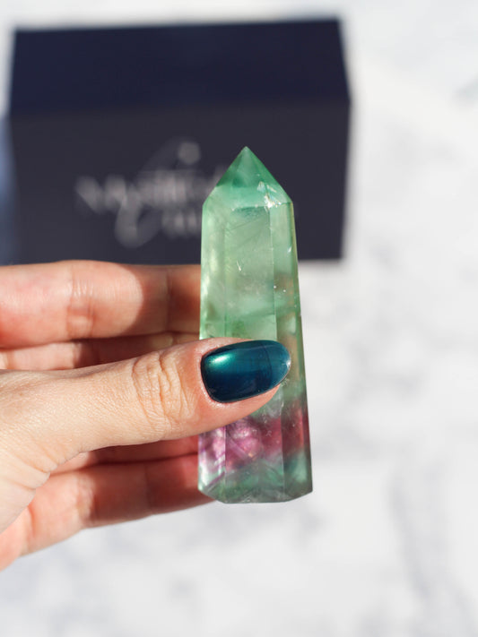 Rainbow Fluorite Tower