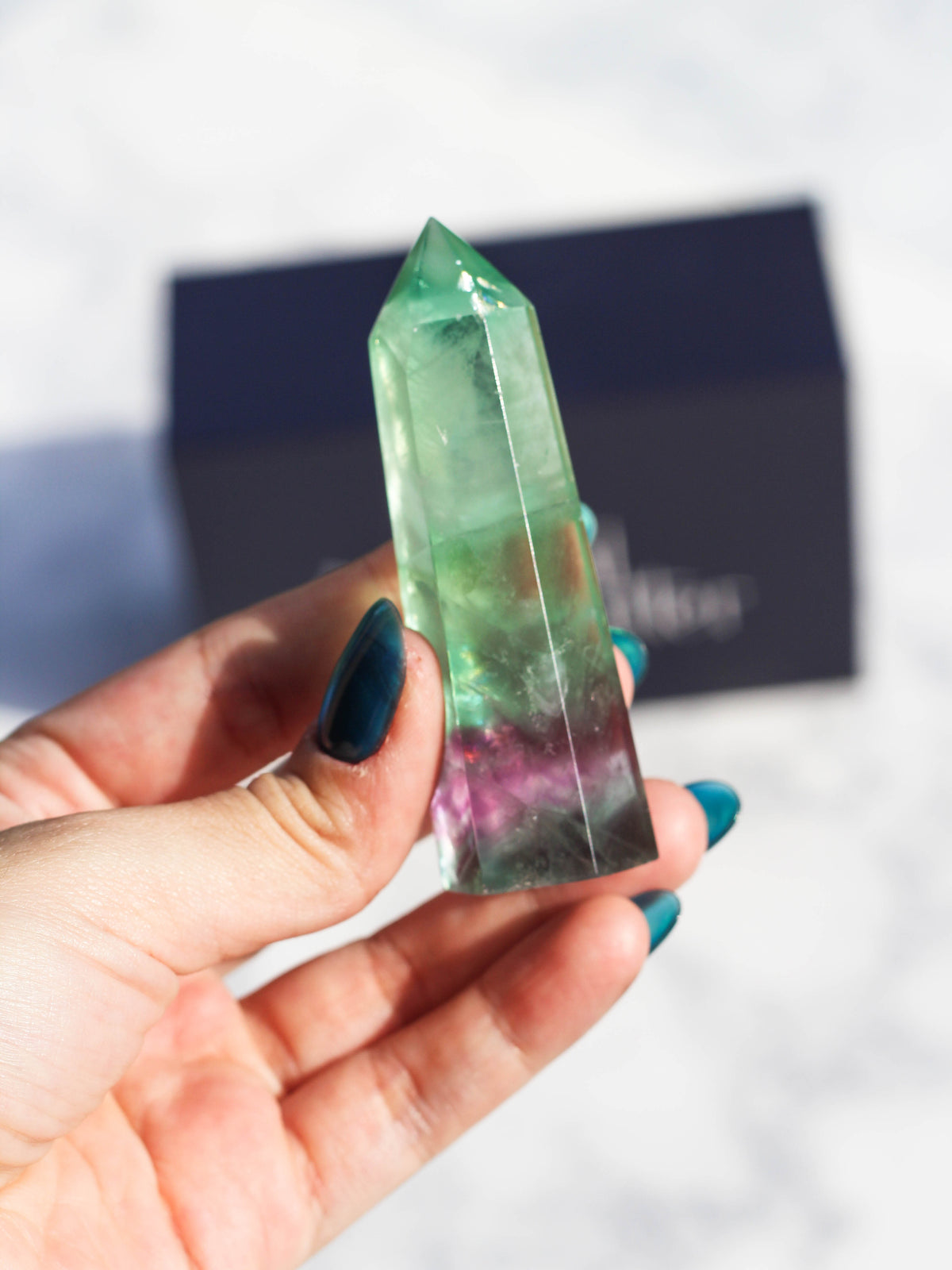 Rainbow Fluorite Tower