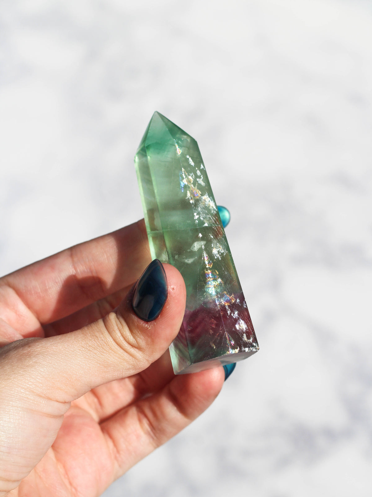 Rainbow Fluorite Tower
